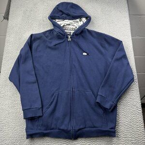 Nike SB Hoodie Mens Size XL Blue Skateboarding Dunk Patterned